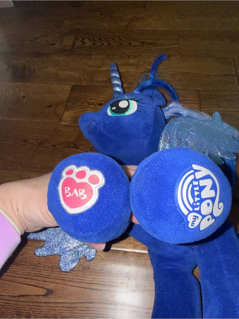 My Little Pony Luna Build a Bear Stuffy - Picture 3 of 4